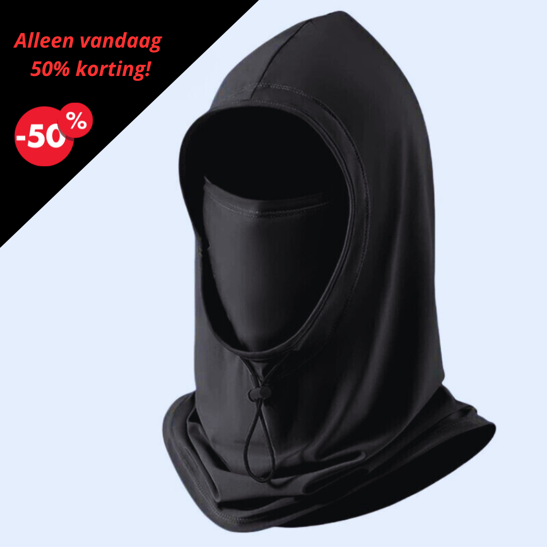 AeroShield Pro Hood™|Altijd klaar voor de kou, de wind en de actie