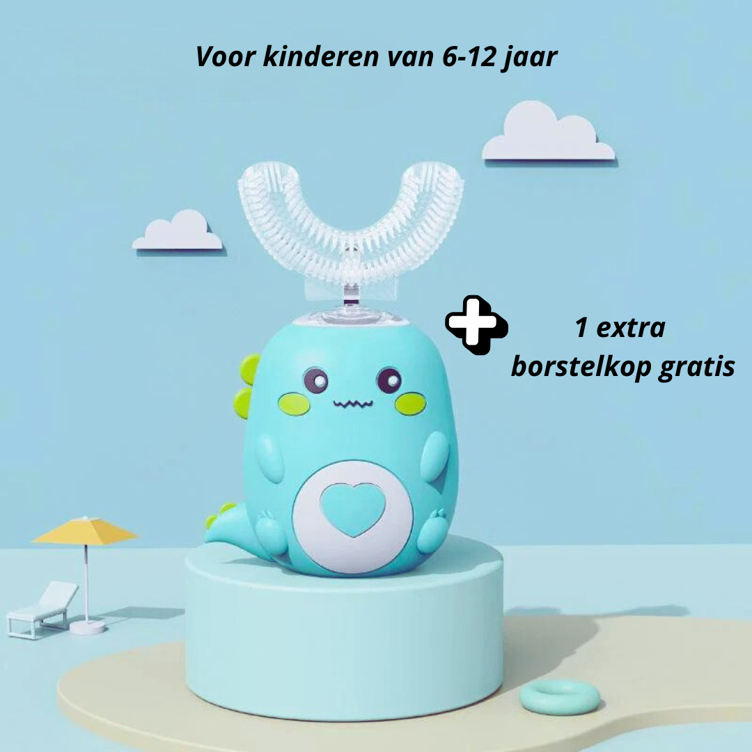 ToothyPal™ U-Brush|Elke dag een sprankelende kinderlach