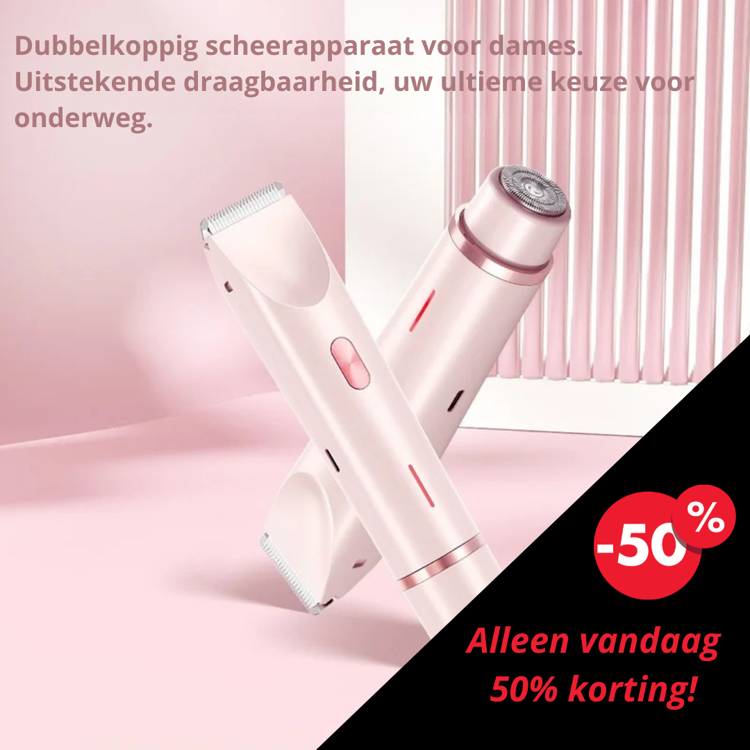 Elegance Dual Shaver™|Jouw huid verdient dit comfort