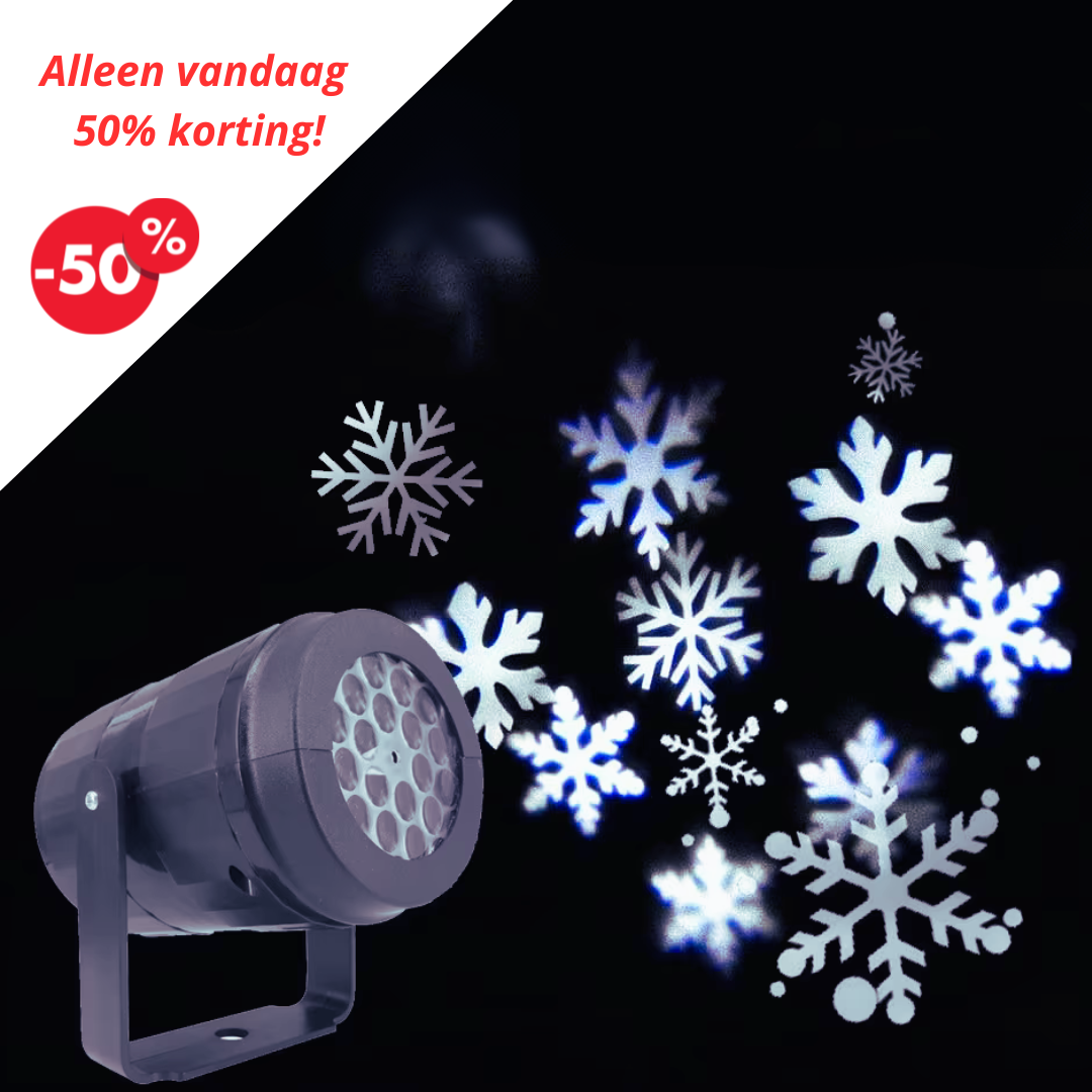 SnowLuxe™ Projection Lamp|Breng de magie van sneeuw tot leven – elke nacht opnieuw