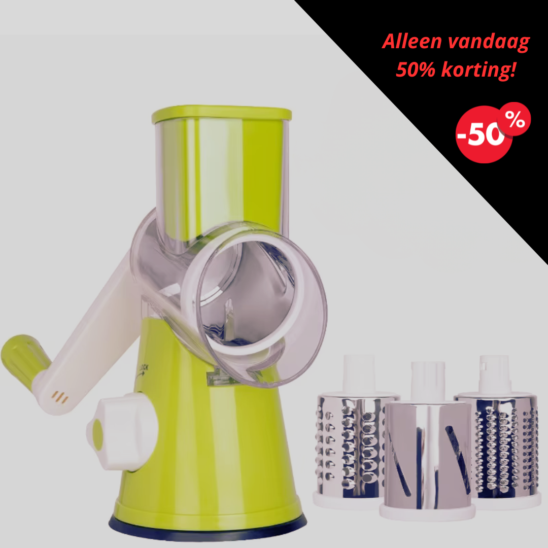 KitchenPro Multi-Grater™|Maak koken leuker, makkelijker en sneller