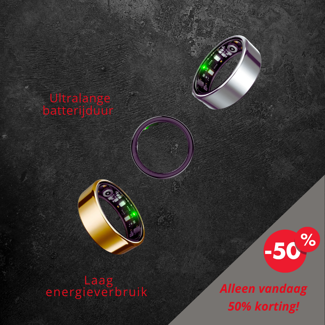 SmartVital Ring™|Draag je gezondheid aan je vinger