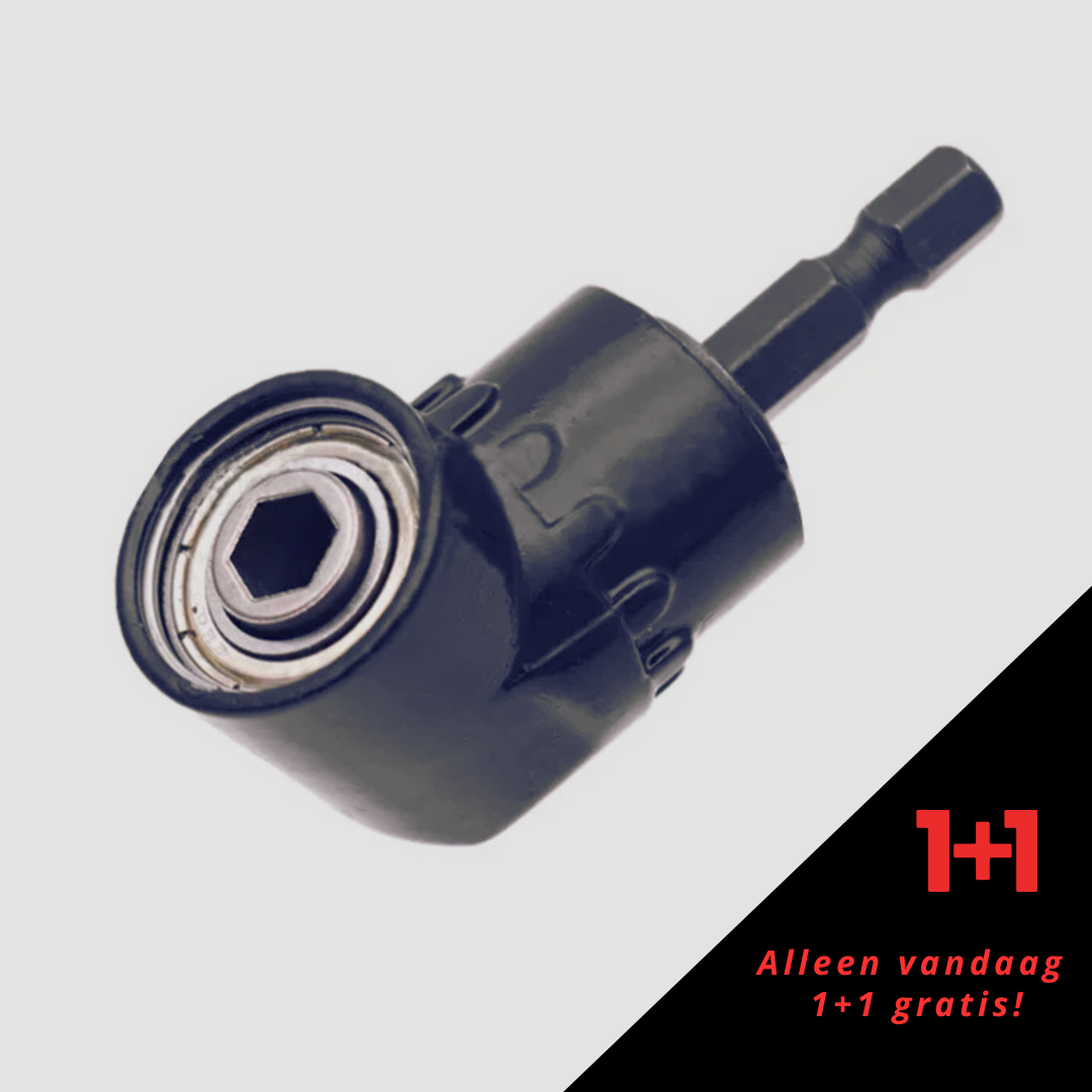 FlexiDrive 105° Bit Adapter™|Bereik wat normaal onbereikbaar is