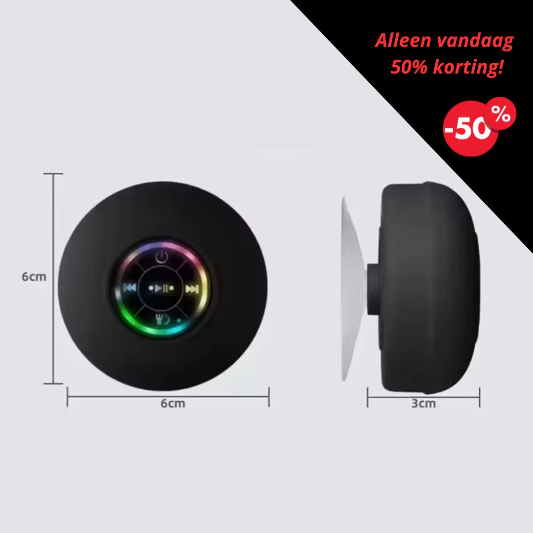 HydroBeat Pro™|Voel de beat – zelfs onder de douche