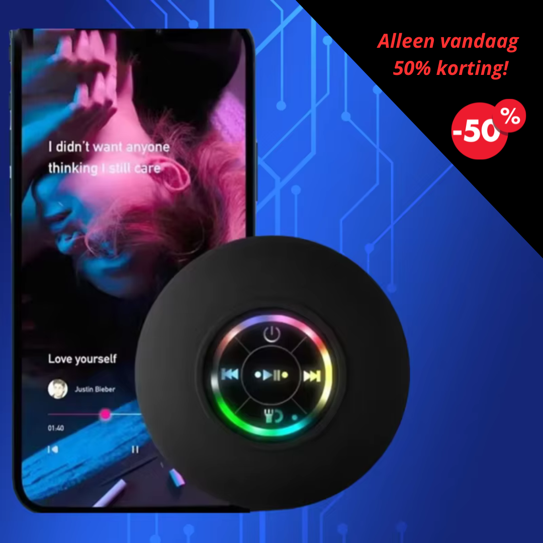 HydroBeat Pro™|Voel de beat – zelfs onder de douche