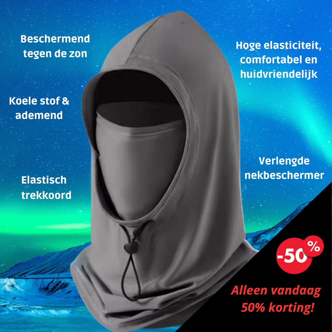 AeroShield Pro Hood™|Altijd klaar voor de kou, de wind en de actie