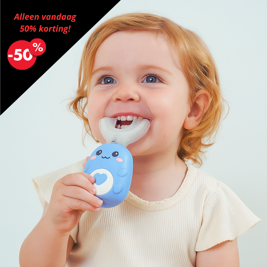 ToothyPal™ U-Brush|Elke dag een sprankelende kinderlach