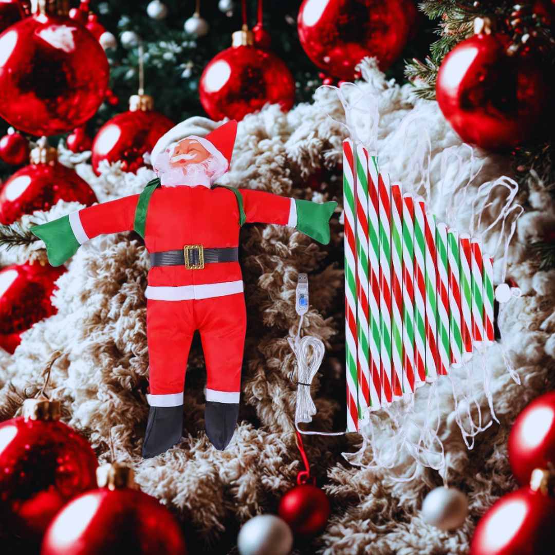 ClimbLight Santa™|De ladder naar een schitterende kerst!