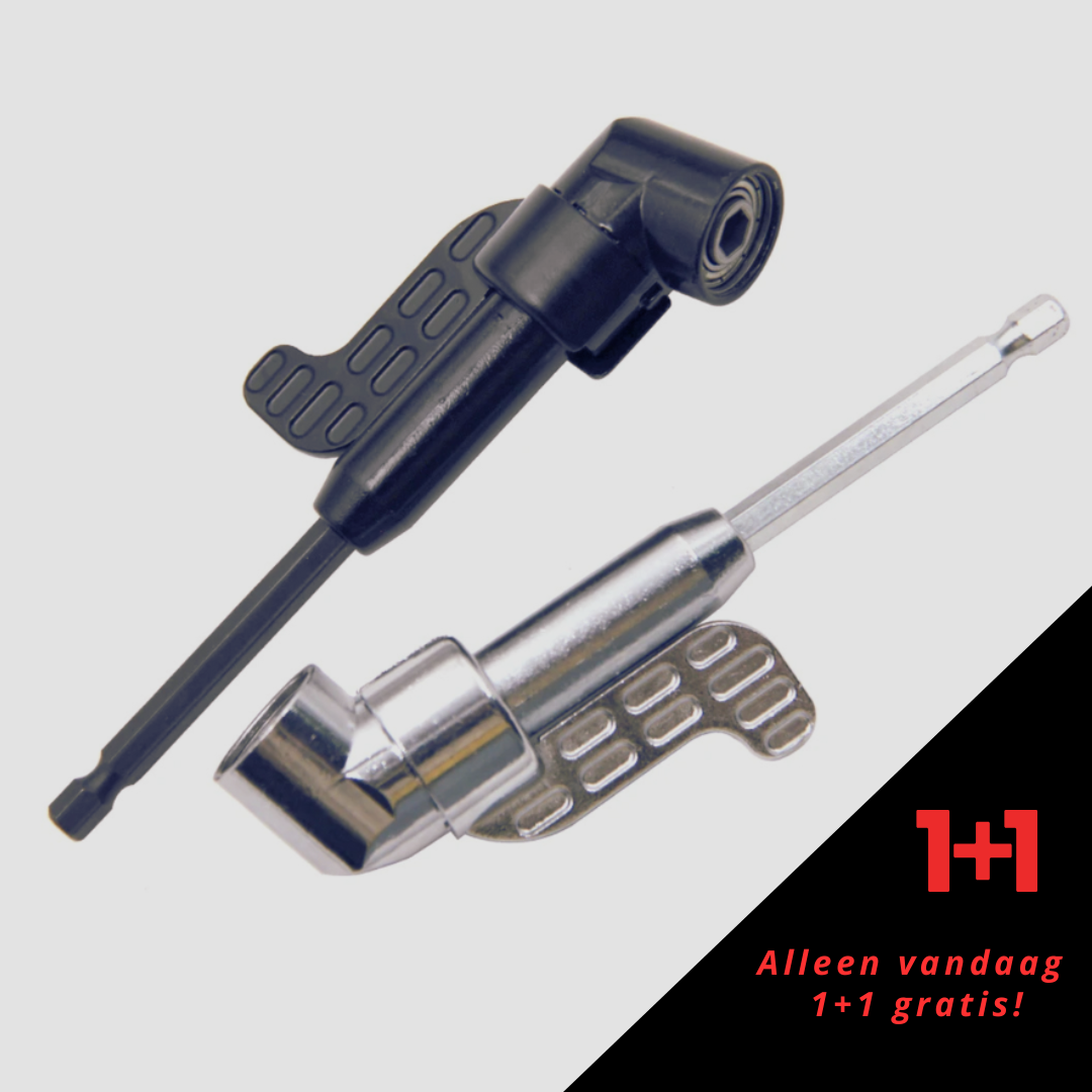 FlexiDrive 105° Bit Adapter™|Bereik wat normaal onbereikbaar is