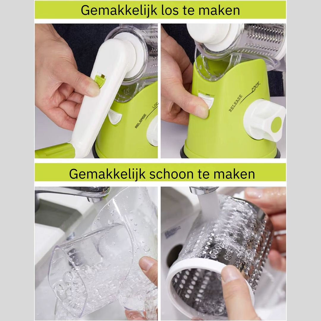 KitchenPro Multi-Grater™|Maak koken leuker, makkelijker en sneller